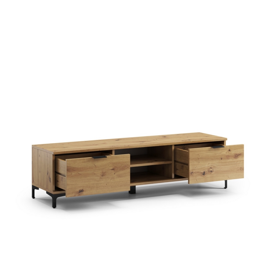 TV galds LORA artisan ozolkoks