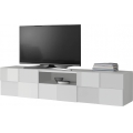 TV galds SERIAN 184x42x42 cm balts