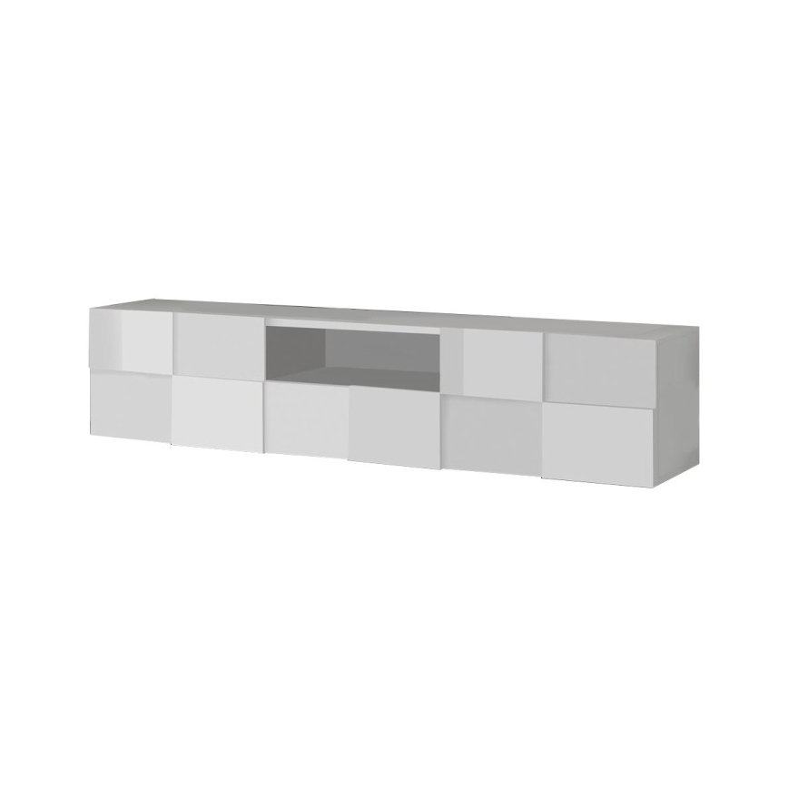 TV galds SERIAN 184x42x42 cm balts