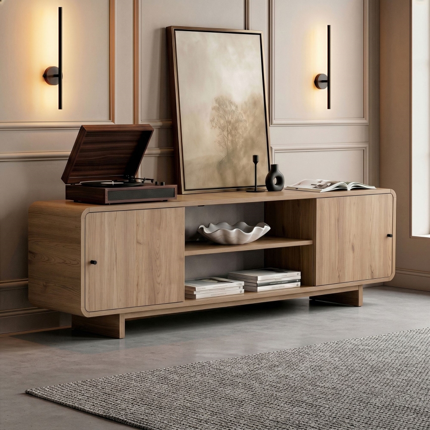 TV skapis KABIN 180x34 cm ozols