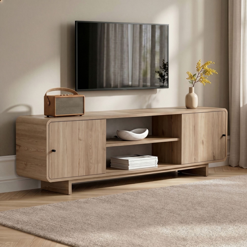TV skapis KABIN 180x34 cm ozols