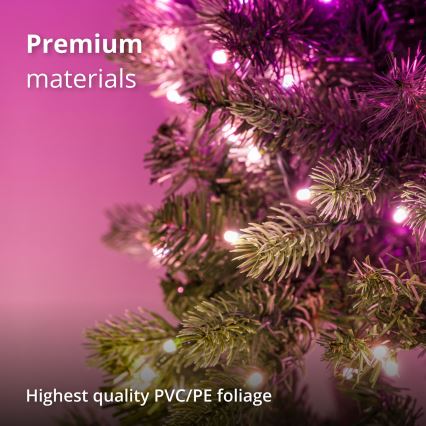 Twinkly - LED RGB Aptumšojama Ziemassvētku vainags 50xLED d. 60 cm Wi-Fi