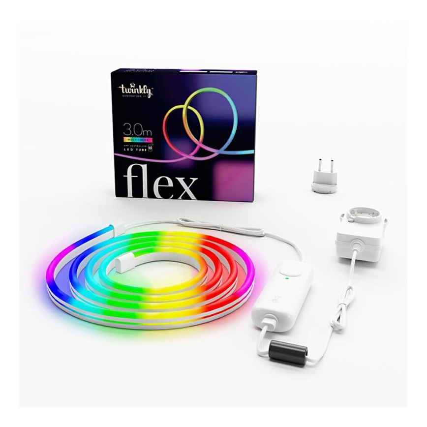 Twinkly - LED RGB Aptumšojama josla FLEX 300xLED 3 m Wi-Fi