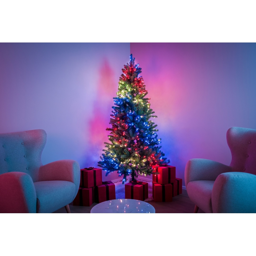 Twinkly - LED RGBW Regulējama Ziemassvētku eglīte TREE 435xLED 2,1 m Wi-Fi