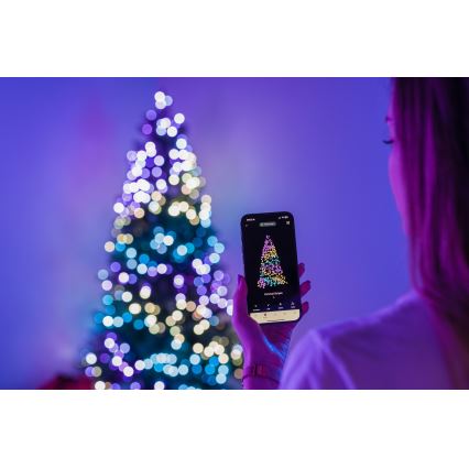 Twinkly - LED RGBW Regulējama Ziemassvētku eglīte TREE 435xLED 2,1 m Wi-Fi