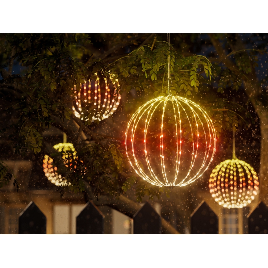 Twinkly - LED RGBW regulējama āra dekorācija SPHERE 210 LED IP44 Wi-Fi