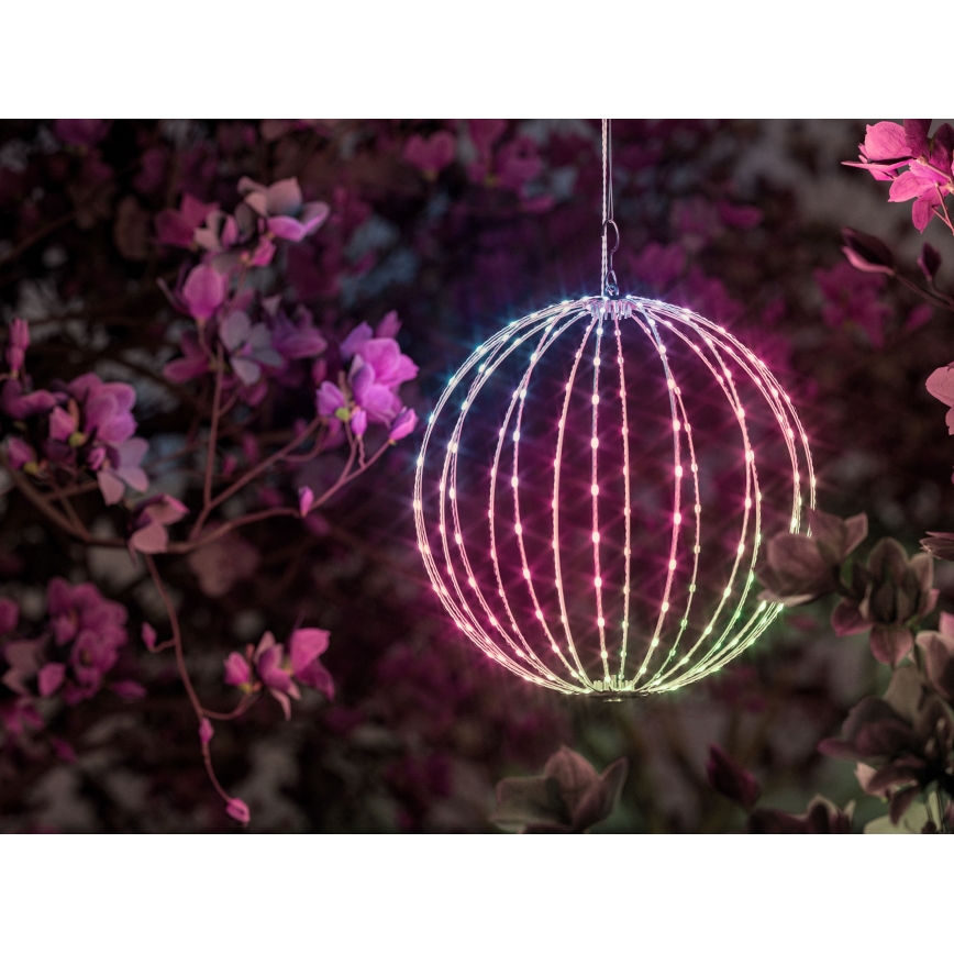 Twinkly - LED RGBW regulējama āra dekorācija SPHERE 210 LED IP44 Wi-Fi