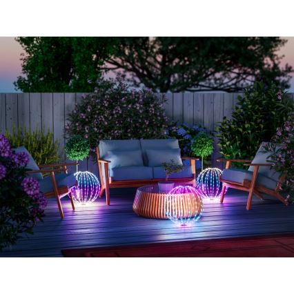 Twinkly - LED RGBW regulējama āra dekorācija SPHERE 210 LED IP44 Wi-Fi