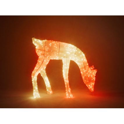 Twinkly - LED RGBW Aptumšojama āra Ziemassvētki ziemeļbriedis REINGEERS 160xLED IP44 Wi-Fi