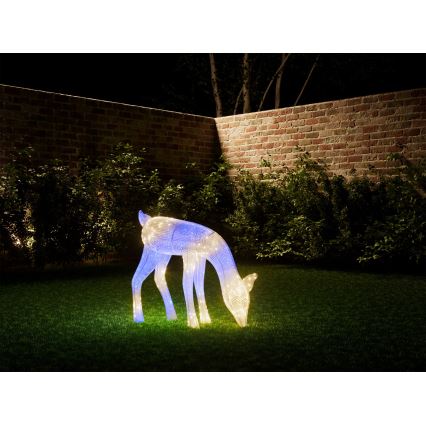 Twinkly - LED RGBW Aptumšojama āra Ziemassvētki ziemeļbriedis REINGEERS 160xLED IP44 Wi-Fi