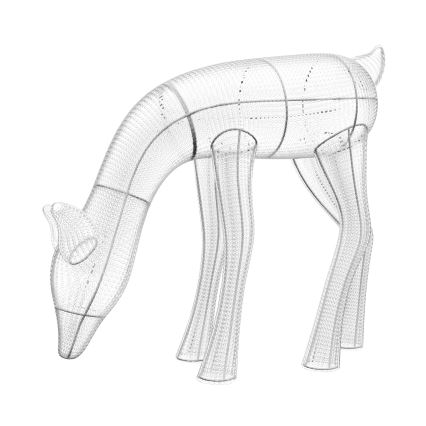 Twinkly - LED RGBW Aptumšojama āra Ziemassvētki ziemeļbriedis REINGEERS 160xLED IP44 Wi-Fi