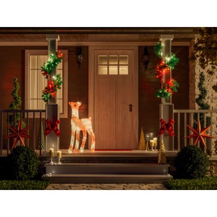 Twinkly - LED RGBW regulējams āra Ziemassvētku ziemeļbriedis REINGEERS 200 LED IP44 Wi-Fi