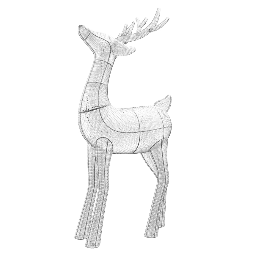 Twinkly - LED RGBW Aptumšojama āra Ziemassvētki ziemeļbriedis REINGEERS 240xLED IP44 Wi-Fi