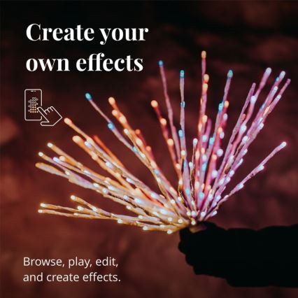 Twinkly - LED RGB Āra Ziemassvētki zvaigzne SPRITZER 200xLED IP44 Wi-Fi