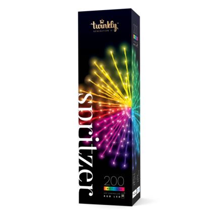 Twinkly - LED RGB Āra Ziemassvētki zvaigzne SPRITZER 200xLED IP44 Wi-Fi