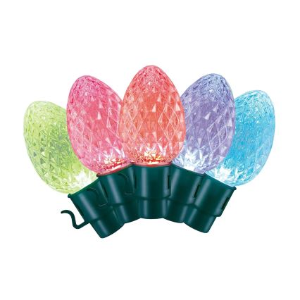 Twinkly - LED RGB regulējams āra Ziemassvētku virtenes FACETED 40xLED 14,5 m IP44 Wi-Fi