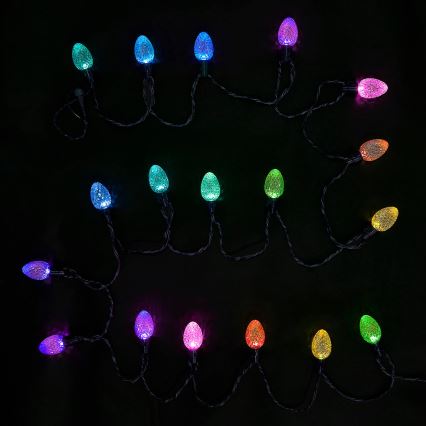 Twinkly - LED RGB Aptumšojama āra Ziemassvētku virtene FACETED 80xLED 26,5 m IP44 Wi-Fi