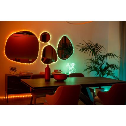 Twinkly - LED RGB Dimmable Ziemassvētku virknes ķēde DOTS 60xLED 7 m USB Wi-Fi