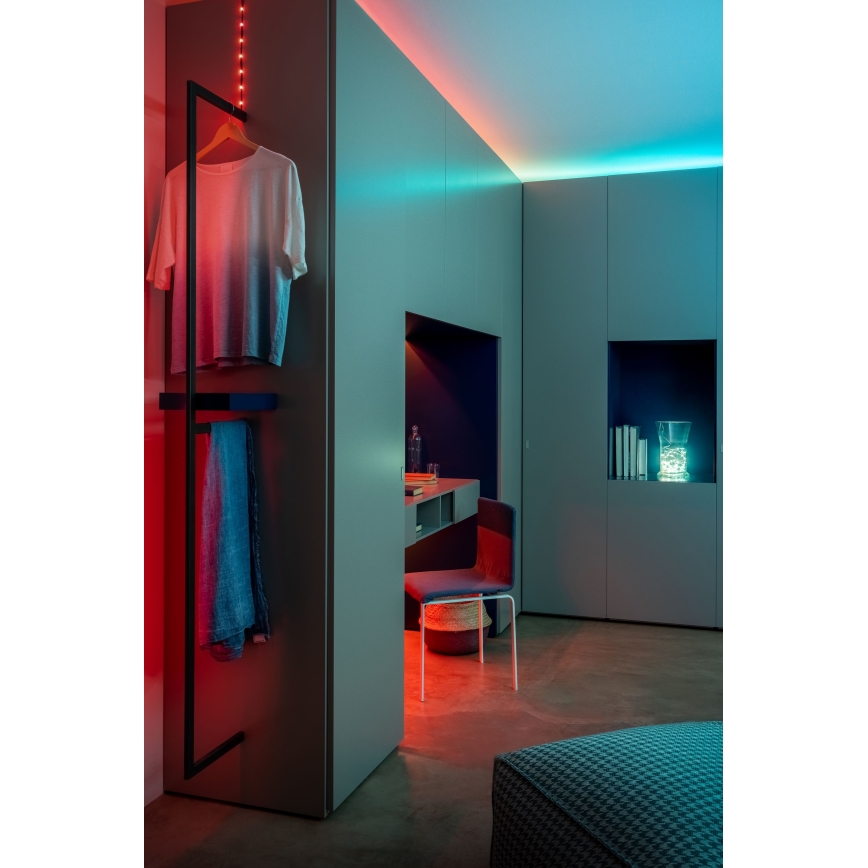 Twinkly - LED RGB gaismas virtene DOTS, dimējama, 60 LED, 7 m, USB, Wi-Fi