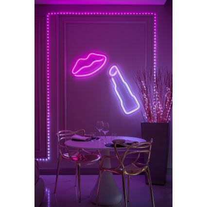 Twinkly - LED RGB gaismas virtene DOTS, dimējama, 60 LED, 7 m, USB, Wi-Fi