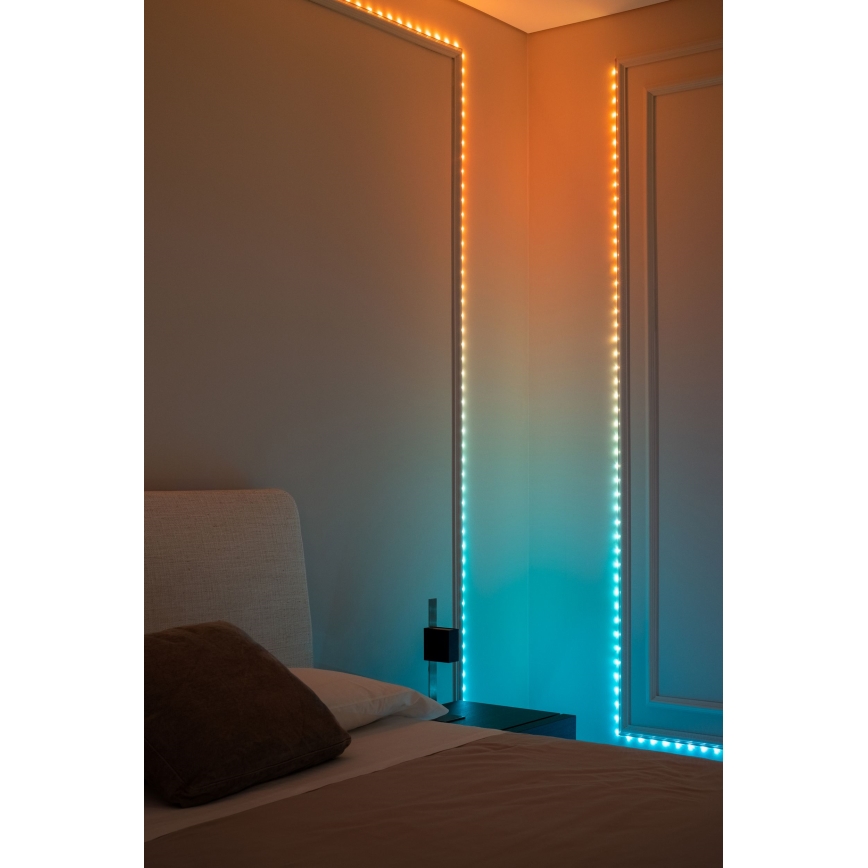 Twinkly - LED RGB gaismas virtene DOTS, dimējama, 60 LED, 7 m, USB, Wi-Fi