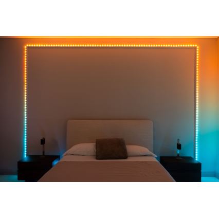 Twinkly - LED RGB Āra aptumšojama josla DOTS 200xLED 10 m IP44 WiFi