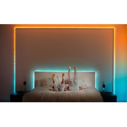 Twinkly - LED RGB Āra aptumšojama josla DOTS 200xLED 10 m IP44 Wi-Fi