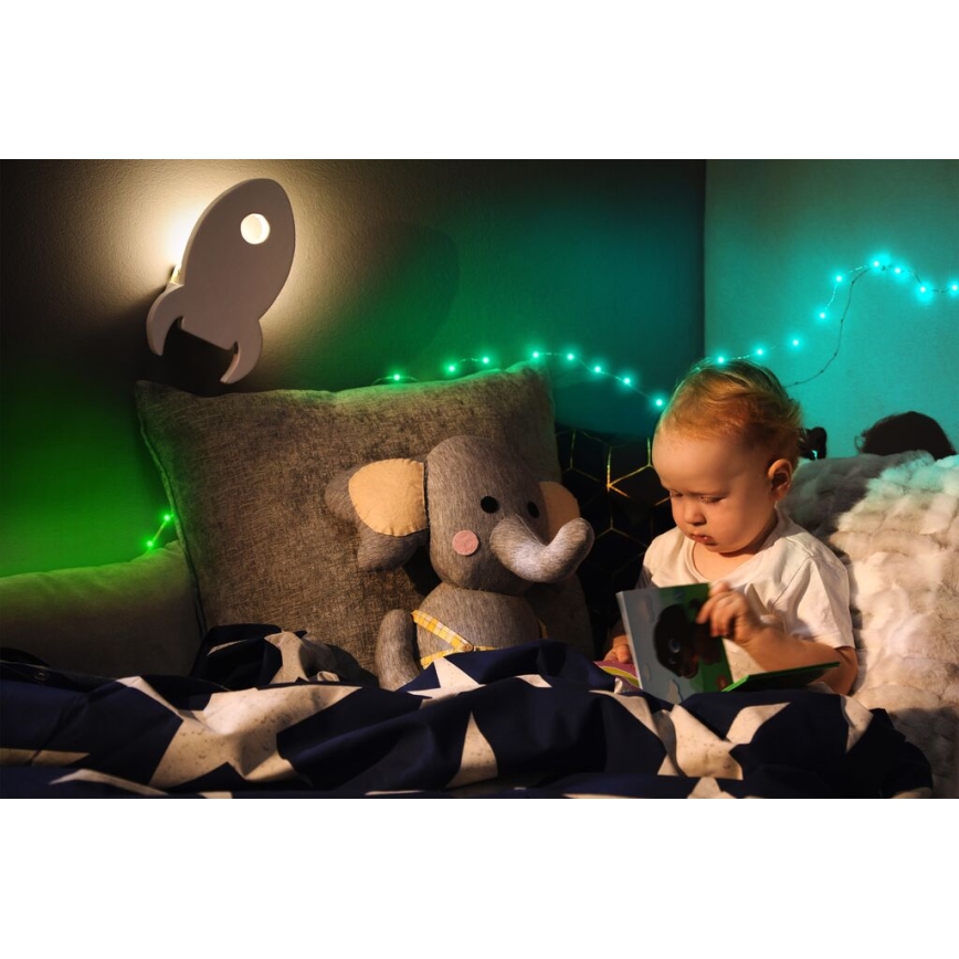 Twinkly - LED RGB Āra aptumšojama josla DOTS 400xLED 20 m IP44 Wi-Fi