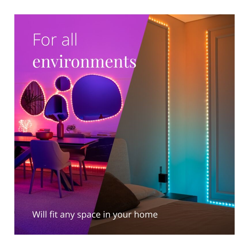 Twinkly - LED RGB Āra aptumšojama josla DOTS 400xLED 20 m IP44 Wi-Fi