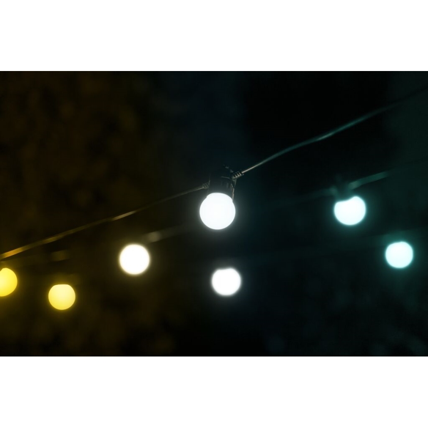 Twinkly - LED Āra dekoratīva virtene FESTOON 20xLED 14m IP44 Wi-Fi