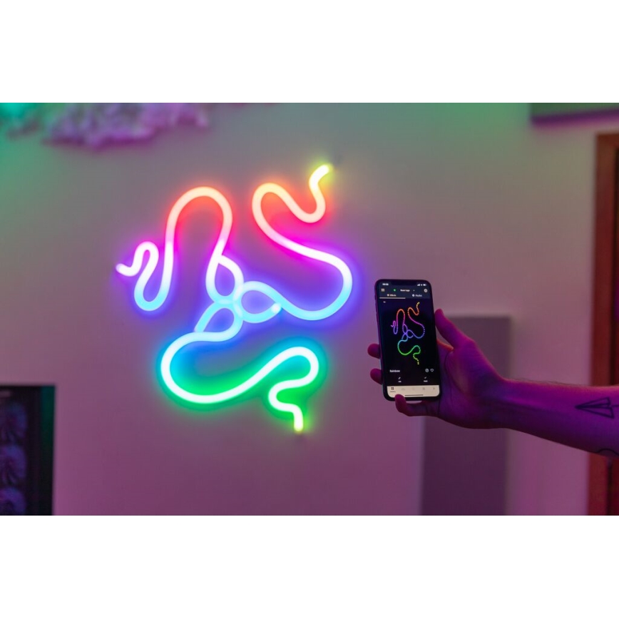 Twinkly - LED RGB Aptumšojama josla FLEX 200xLED 2 m Wi-Fi