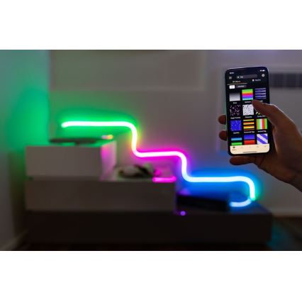 Twinkly - LED RGB Aptumšojama josla FLEX 200xLED 2 m Wi-Fi