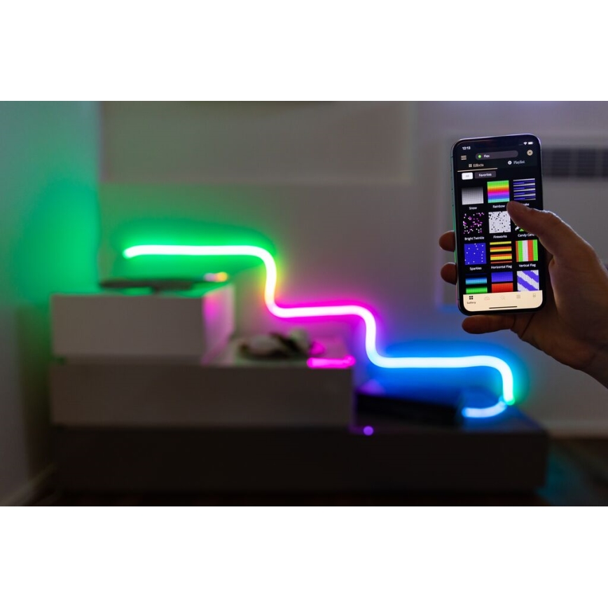 Twinkly - LED RGB Aptumšojama josla FLEX 200xLED 2 m Wi-Fi