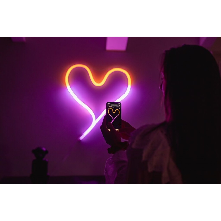 Twinkly - LED RGB Aptumšojama josla FLEX 200xLED 2 m Wi-Fi