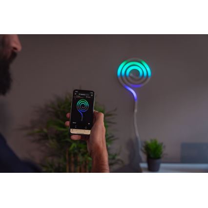 Twinkly - LED RGB Aptumšojama josla FLEX 200xLED 2 m Wi-Fi