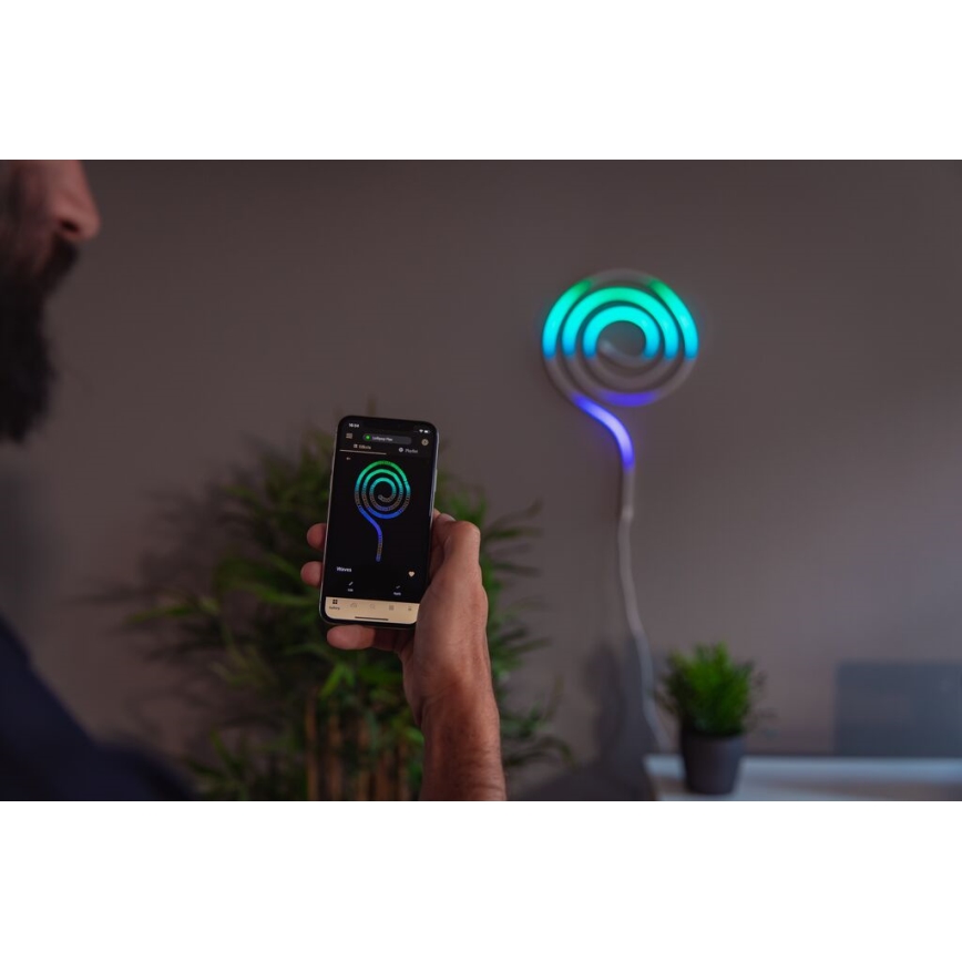 Twinkly - LED RGB Aptumšojama josla FLEX 200xLED 2 m Wi-Fi
