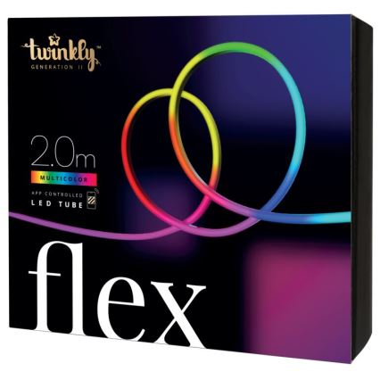 Twinkly - LED RGB Aptumšojama josla FLEX 200xLED 2 m Wi-Fi