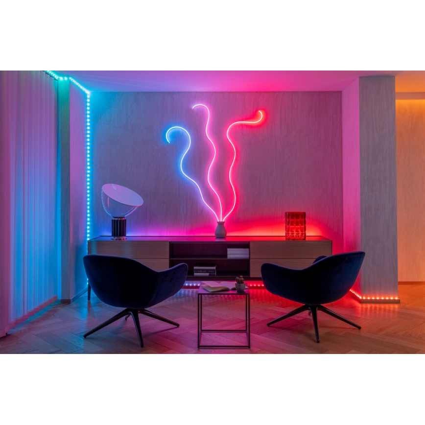 Twinkly - LED RGB Aptumšojama josla FLEX 300xLED 3 m Wi-Fi