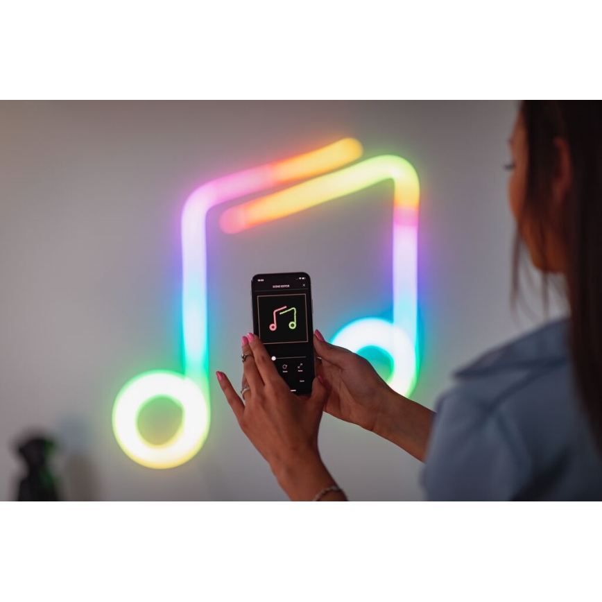 Twinkly - LED RGB dimmējama lente FLEX 300 LED, 3 m, Wi-Fi