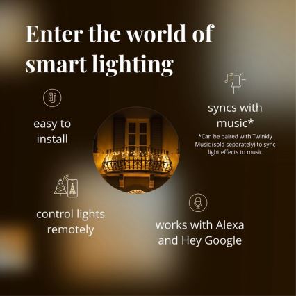 Twinkly - LED Ziemassvētku āra aizkars ICICLE 190xLED 11,5m IP44 Wi-Fi