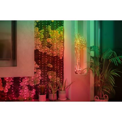 Twinkly - LED RGB Aptumšojama Ziemassvētku virtene CANDIES 100xLED 8 m USB Wi-Fi