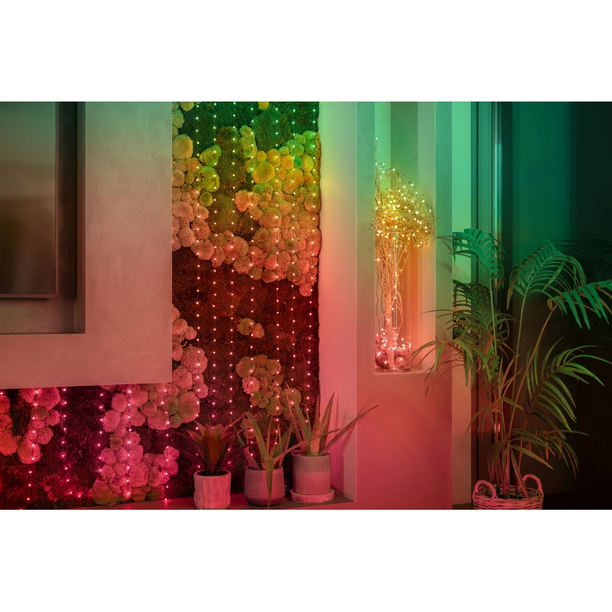 Twinkly - LED RGB Aptumšojama Ziemassvētku virtene CANDIES 100xLED 8 m USB Wi-Fi