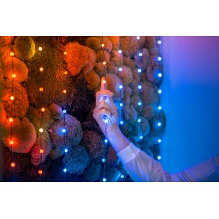 Twinkly - LED RGB Aptumšojama Ziemassvētku virtene CANDIES 200xLED 14 m USB Wi-Fi