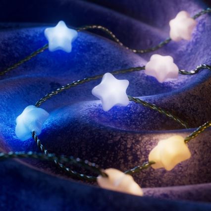 Twinkly - RGB LED regulējama virtene CANDIES 200 LED 14 m USB Wi-Fi