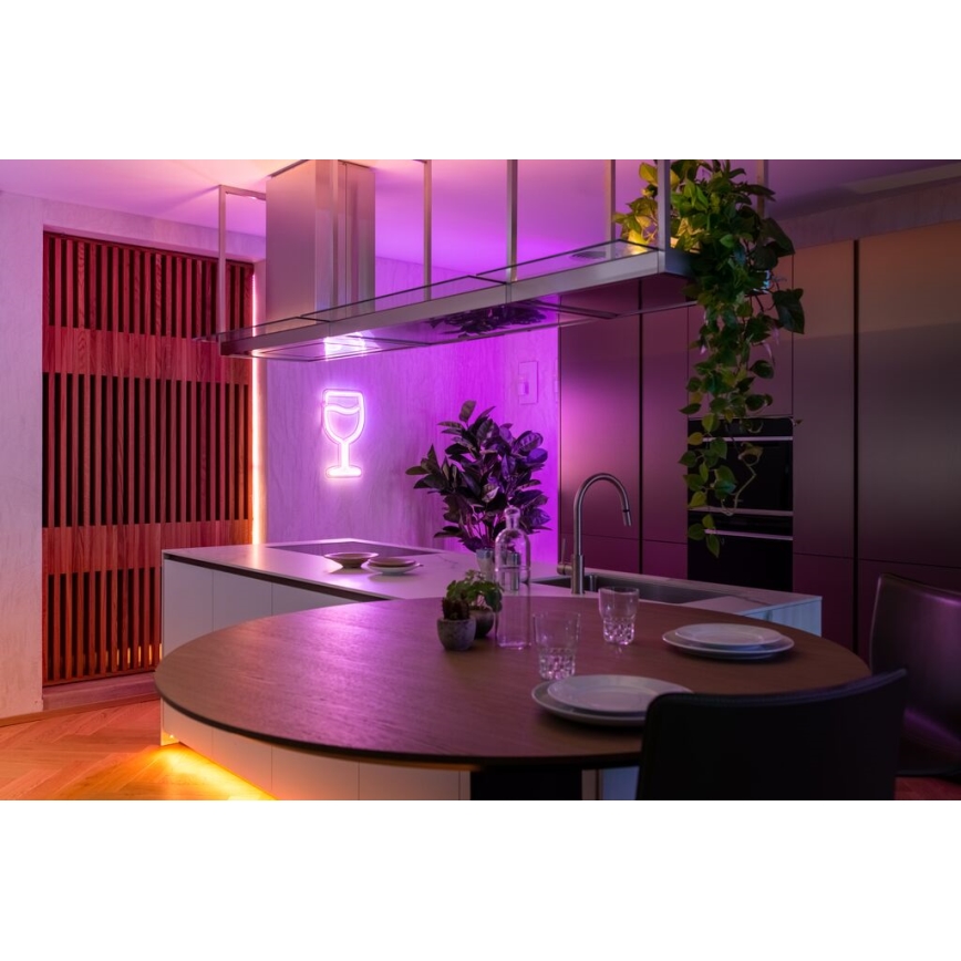 Twinkly - LED RGB Pagarinājuma aptumšojama josla LINE 100xLED 1,5 m Wi-Fi