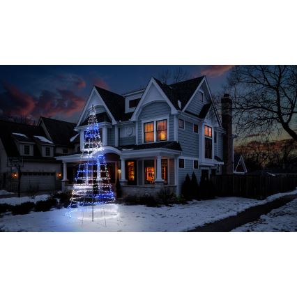Twinkly - LED RGBW Dimmable āra Ziemassvētku koks LIGHT TREE 1000xLED 6 m IP44 Wi-Fi