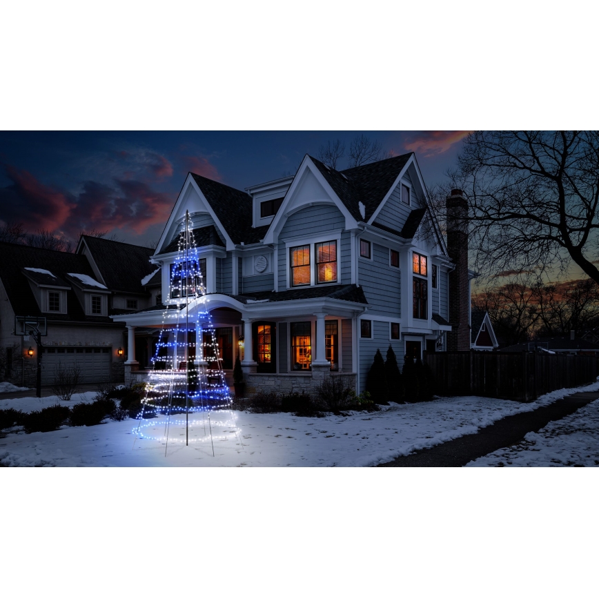 Twinkly - LED RGBW Dimmable āra Ziemassvētku koks LIGHT TREE 1000xLED 6 m IP44 Wi-Fi