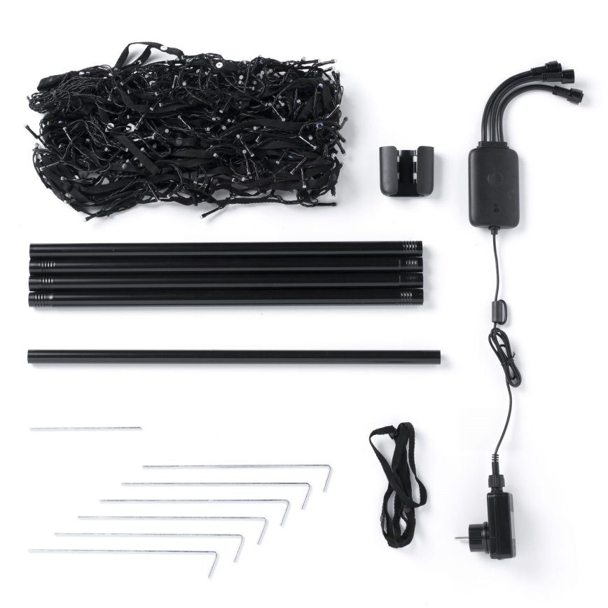 Twinkly - LED RGBW Aptumšojama āra Ziemassvētku eglīte LIGHT TREE 300xLED 2m IP44 Wi-Fi