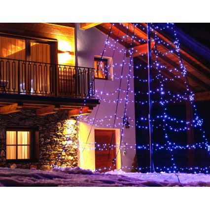 Twinkly - LED RGBW Aptumšojama āra Ziemassvētku eglīte LIGHT TREE 450xLED 3m IP44 Wi-Fi