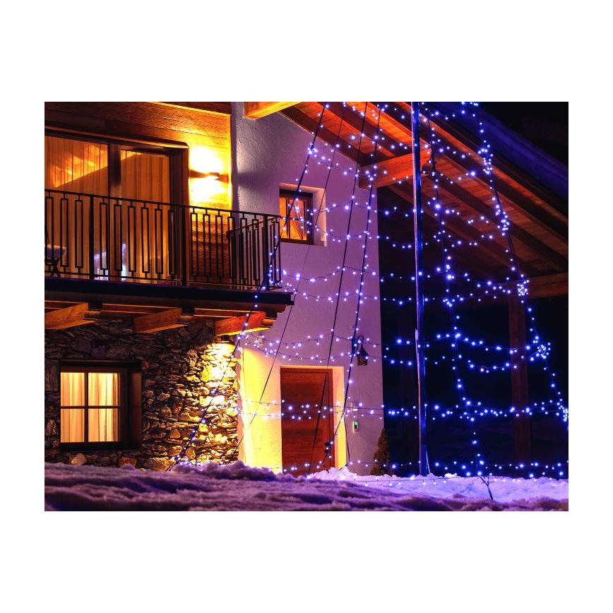 Twinkly - LED RGBW Aptumšojama āra Ziemassvētku eglīte LIGHT TREE 450xLED 3m IP44 Wi-Fi